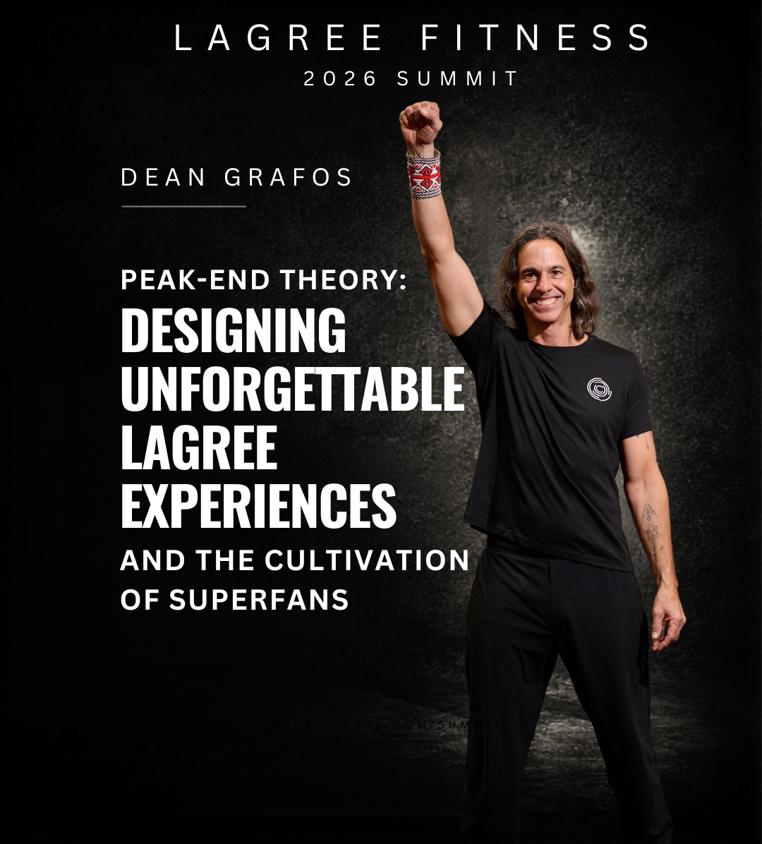 Dean Grafos at the Lagree Summit